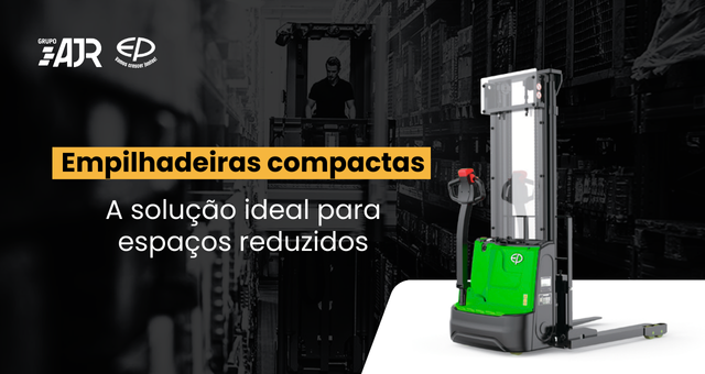 Empilhadeiras Compactas: A solução ideal para espaços reduzidos